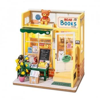Robotime 3D-Puzzle Buchhandlung aus Holz