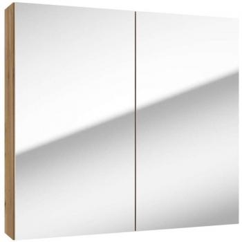 Specchio Arredo Rovere Dorato Kielle Vega 80x73x15 cm