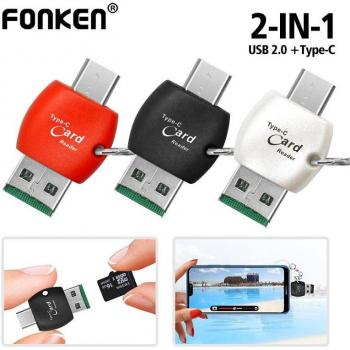 FONKEN Hochgeschwindigkeits USB C Adapter