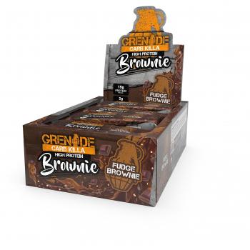 Grenade Carb Killa Alta Proteína, 12 barras, Fudge Brownie 720 g