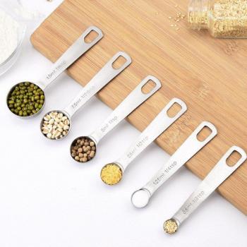 Ensemble de cuillères à mesurer en acier inoxydable