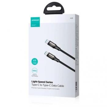 Cable Joyroom USB-C 100W 1.2m negro (SA25-AC6)