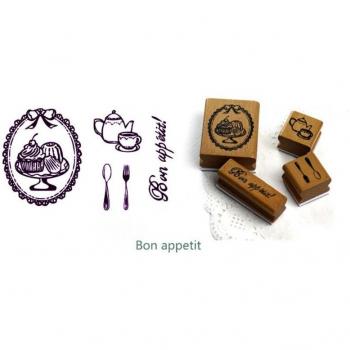 Vintage Scrapbooking Rubber Stamp Collection