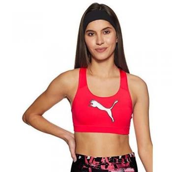 PUMA 4Keeps M Brassière Femme Pink Alert Taille S