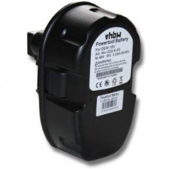 Vhbw NiMH Akku 3000 mAh für Dewalt DC330, DC213KB, DC212N, DC212KA, DC212B, DC212KZ