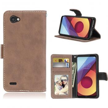 Couvre‑phone cuir haut de gamme LG Q6 Alpha