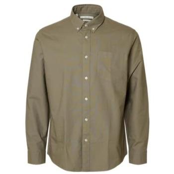 Camicia Rick Lungo Beige Vetiver