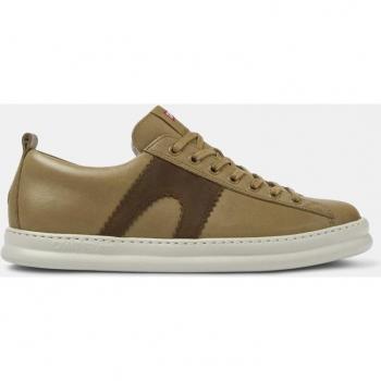 CAMPER Runner Brown Leather Athletic Shoes for Men