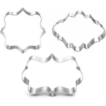 Keks-Phantasie Cutter – 3‑Stück Zuckerkeks Form