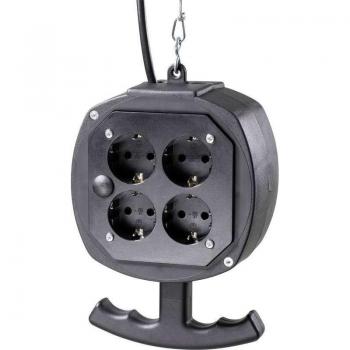 AS Schwabe Watzmann 8-Socket Hanging Distributor Black