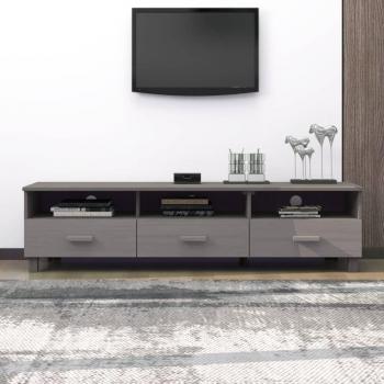 VIDAXL Mobile tv, Armadietti a per tv hamar Grigio Chiaro 158x40x40 cm in Legno di Pino