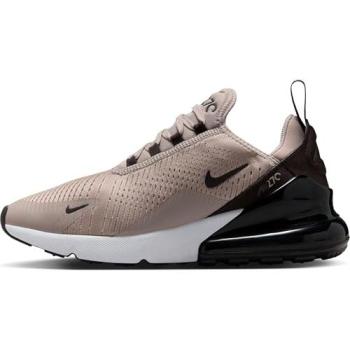 Nike Air Max 270 Women’s Sneakers – College Grey, Velvet Brown, White, Größe 41