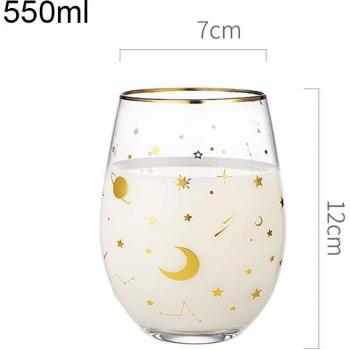 Copa de vidrio para cócteles Star Universe, 2 uds., 550ml