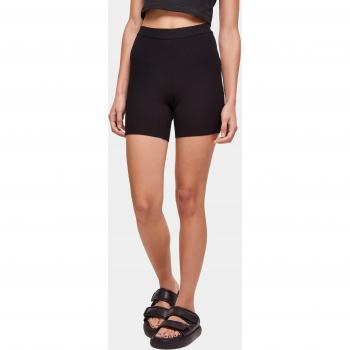 Urban Classics Damen Shorts aus Rippstrick