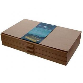 15-3/4 x 9-5/8 x 3-1/8 Inch Pastel Storage Box
