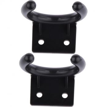 2Pcs C-Shaped Microphone Stand with Soft Plastic
