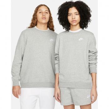 Nike Women's Grey Fleece Crew Sweatshirt