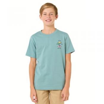 Rip Curl Blue Lagoon Jungen-T-Shirt mit Such-Icon Design