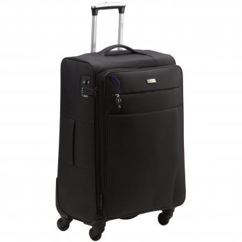 Schwarzer 69‑cm‑Stretcher‑Koffer – 62 Liter