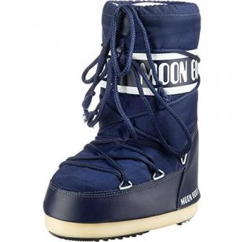 Moon Boot Unisex-Erwachsene Nylon Schneestiefel, blau (blue 002), Größe 26 EU
