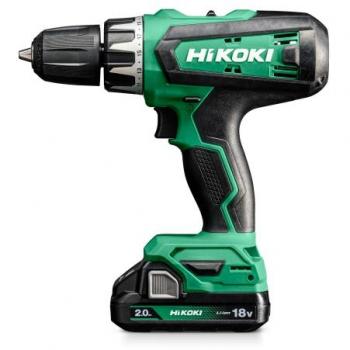 Hikoki DV18DFWQZ Taladro a Batería de Litio, 18V, 50 Nm, 2 Cargadores