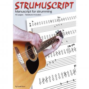 Strumuscript: Manuscript for Strumming Guitar