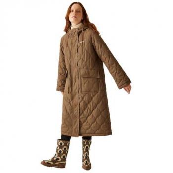 Giacca Orla Long Quilt Tonno Arrosto