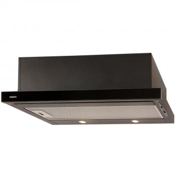 Cappa da Cucina Akpo WK-7 Light Eco Vetro Nero 220 m³/h