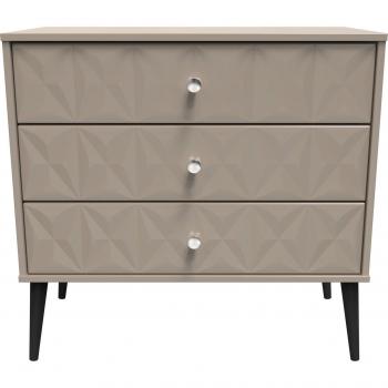 Mushroom Pixel 3‑Drawer Storage Chest – Ready Set