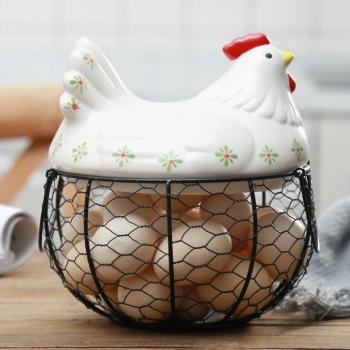 Cozy Coop Ceramic Egg & Fruit Tray