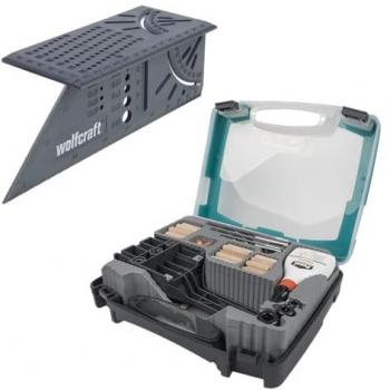 Kit d’assemblage 3D en bois et équerre – WolfCraft, Réf. 8636000