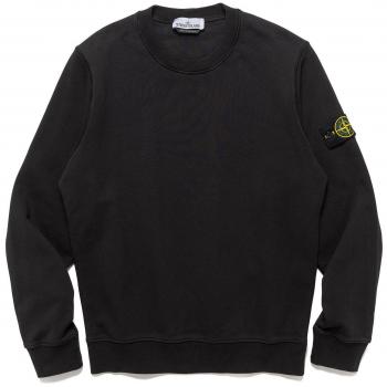 Felpa Stone Island girocollo nera XXL uomo