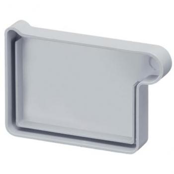 Caisson PVC pour Gouttière 115mm Droite