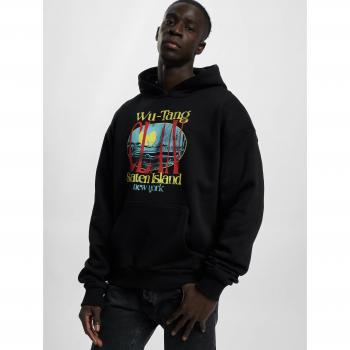 Wu Tang Staten Island Heavy Oversize Hoodie, Black 2XL