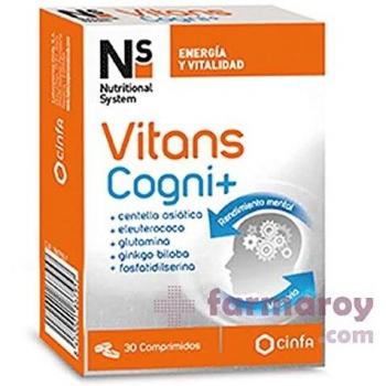 NS Vitans Cogni+, 30 Comprimidos