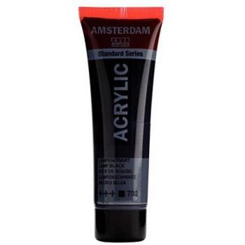 Peinture acrylique 20ml noir bougie