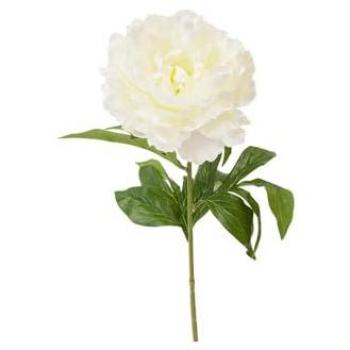 Tige de Fleur Pivoine 70cm Blanc