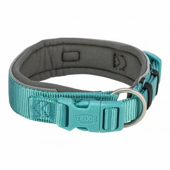 Trixie Premium Water‑Proof Dog Collar (Aqua/Graphite)