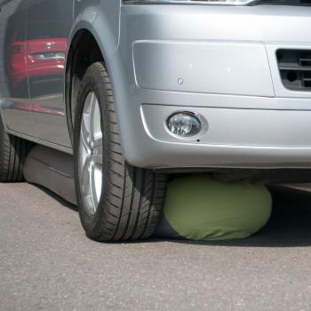 PU-Leder Jumpsuit für Frauen mit Schnürdetails