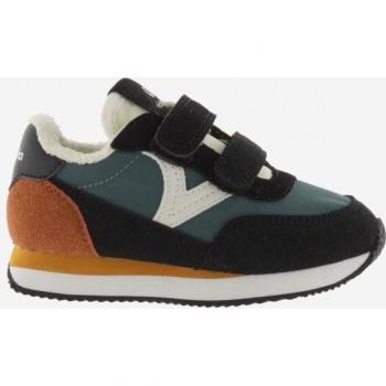Sneakers enfant Victoria Astro Straps couleur bleu pétrole, pointure 23