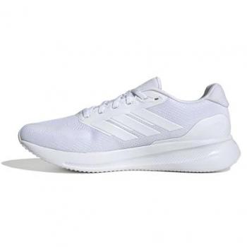 Adidas Run Falcon 5 Larghe Bianco/Nero – Modello EU 44 2/3