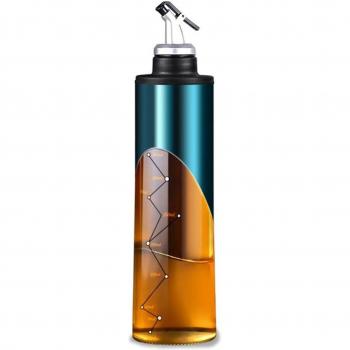 No-Drip Stainless Steel Olive Oil and Vinegar Container 650ml