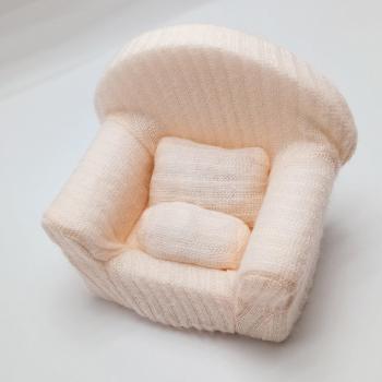 Baby Posing Armchair with Pillows