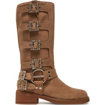 Botas de Mujer con Hebillas de Brillo Alma en Pena