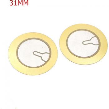 Kit d'alarme 10× Buzzer Céramique 25 mm, Triode cuivre 31 mm Auto-Excité – 10 pièces