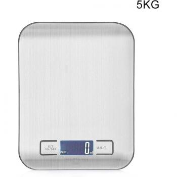 Digital Kitchen Scale Portable Stainless Steel 5kg/10kg