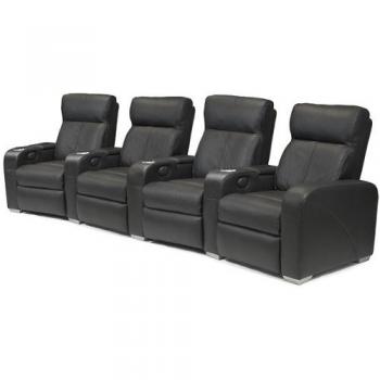 Luxury Black Family Movie Seating (4 Seats)