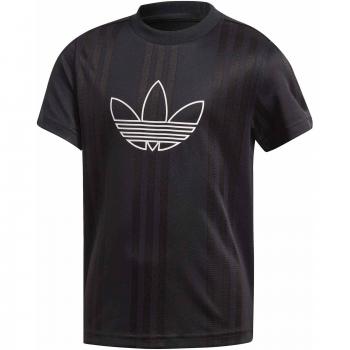 T-Shirt Noir pour Enfants – Adidas Outline JRS