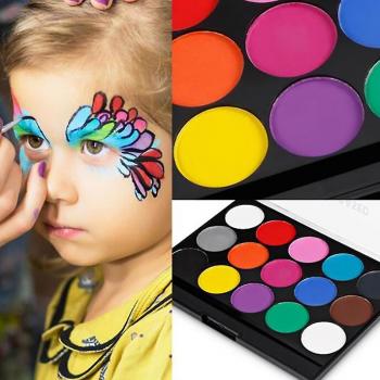 Set de peinture pour Halloween 15 teintes