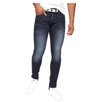 Barbeck Slim Fit Jeans in Blue Black